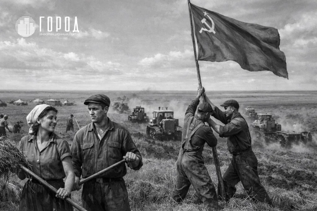 Как осваивали целину в СССР