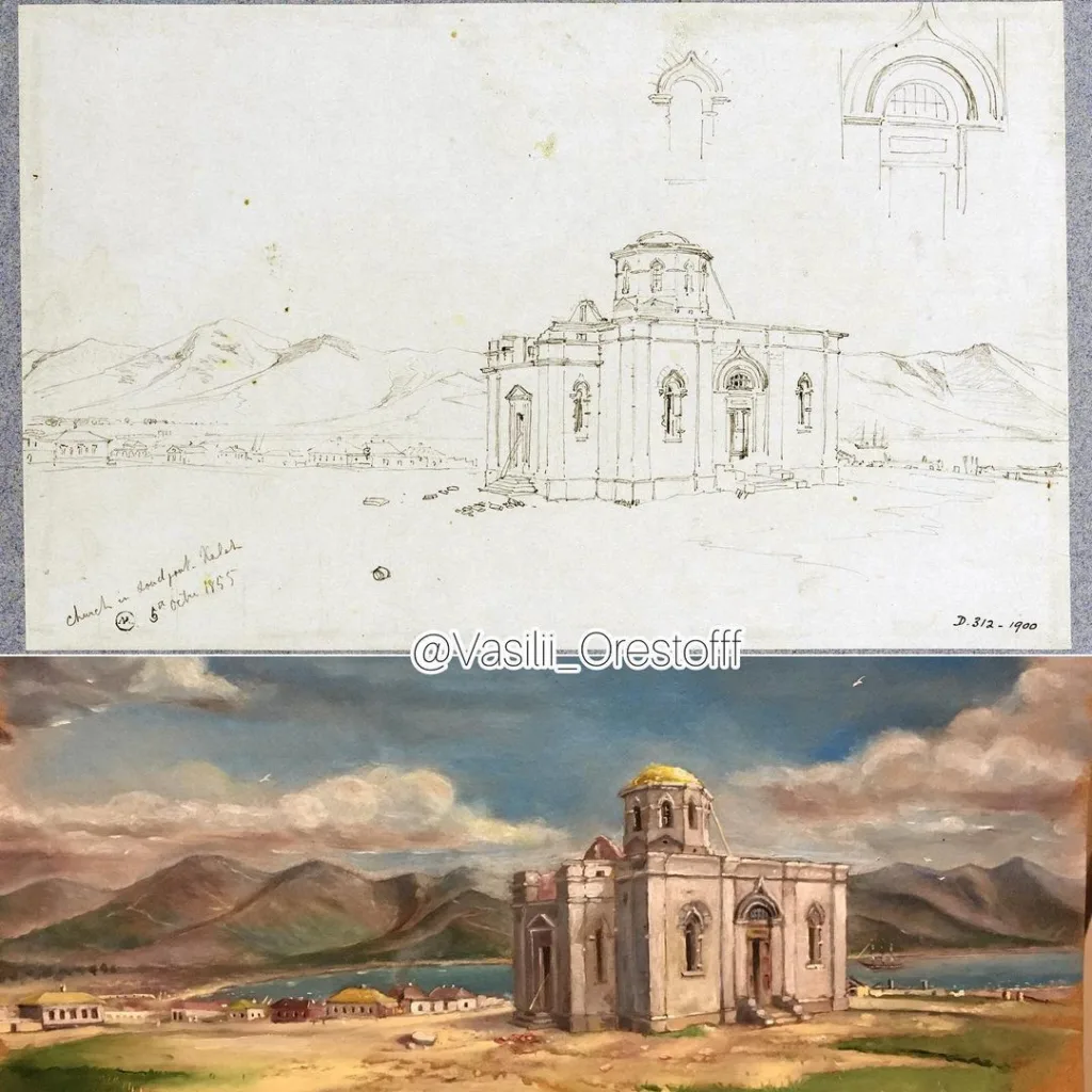 Новороссийск в 1855 году