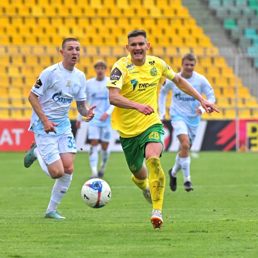 Кубань Зенит2 футбол