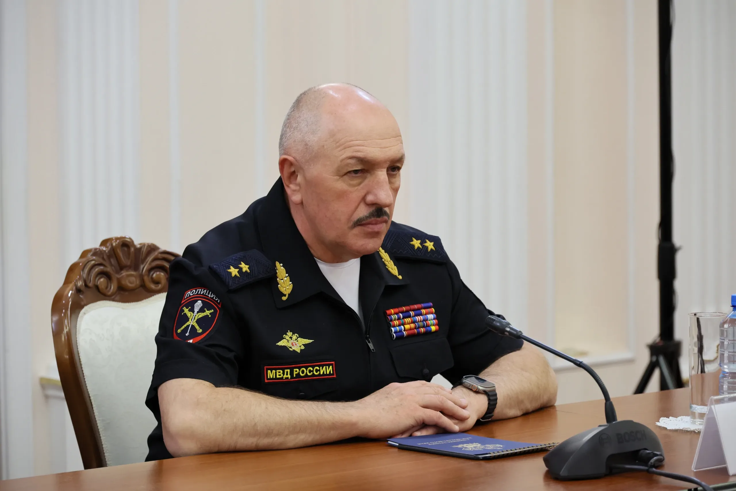 Олег Агарков начальник Главка полиции Краснодарского края про кадровый дефицит в МВД