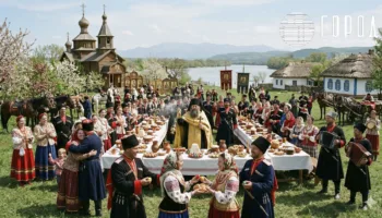 Празднование Пасхи на Кубани
