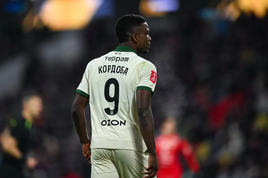 Кордоба в матче с армейцами