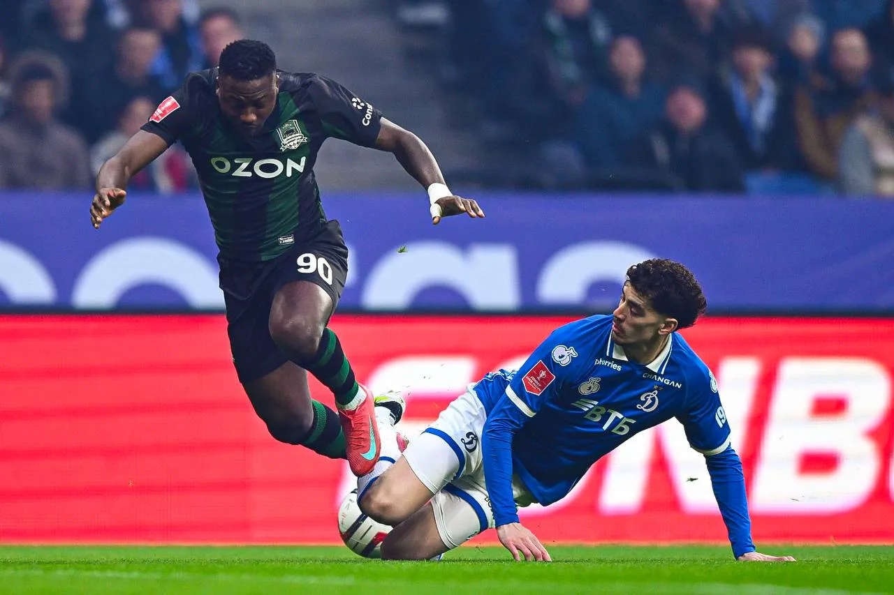 Динамо Краснодар футбол кубок России 8 апреля 2026 года 5