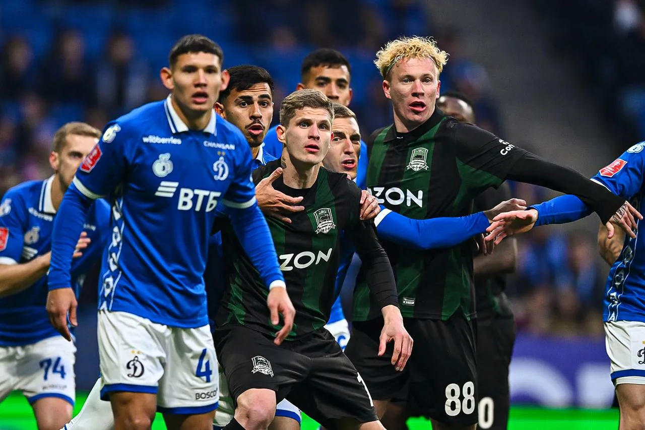 Динамо Краснодар футбол кубок России 8 апреля 2026 года 6