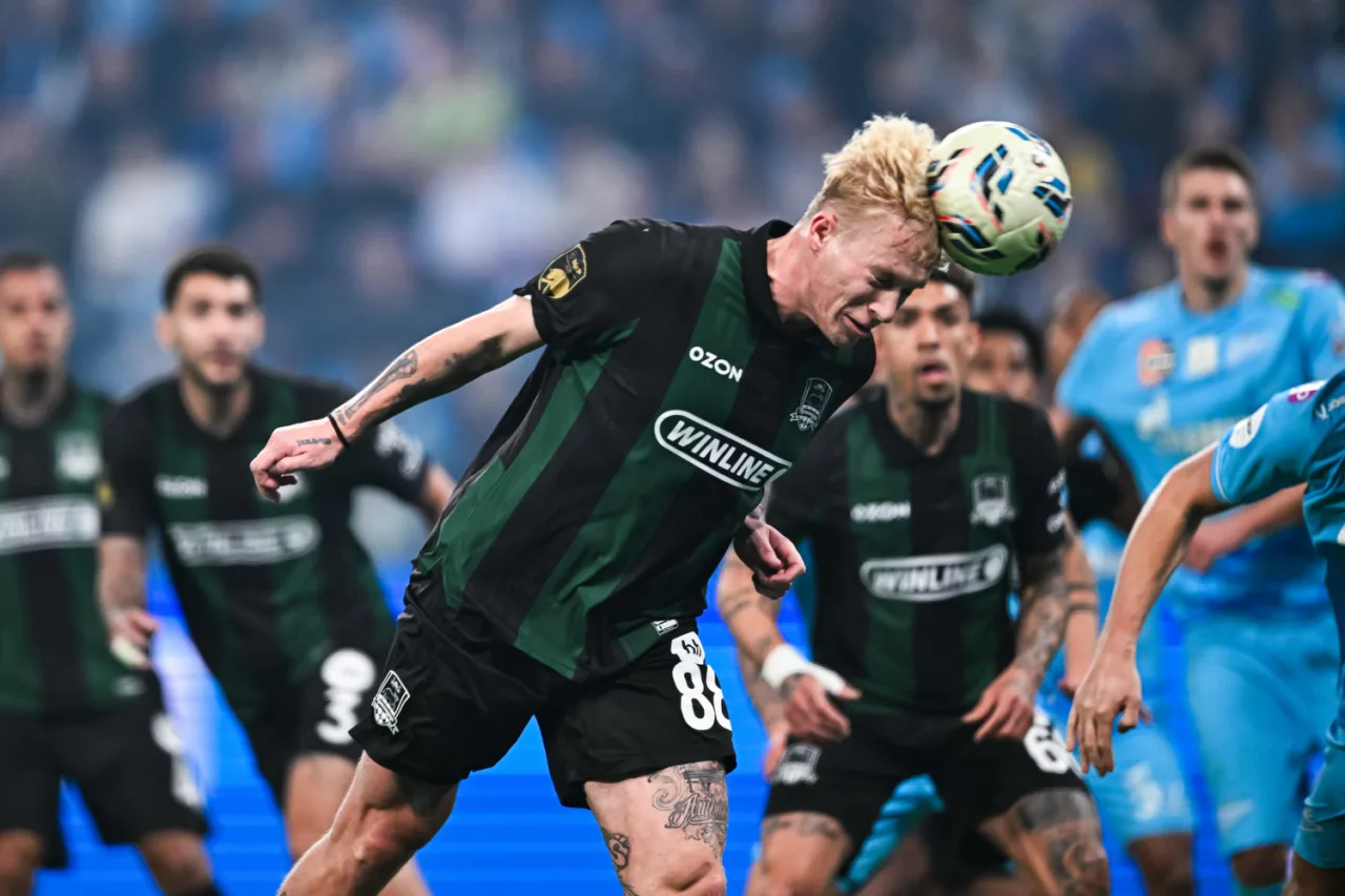 футбол Зенит Краснодар