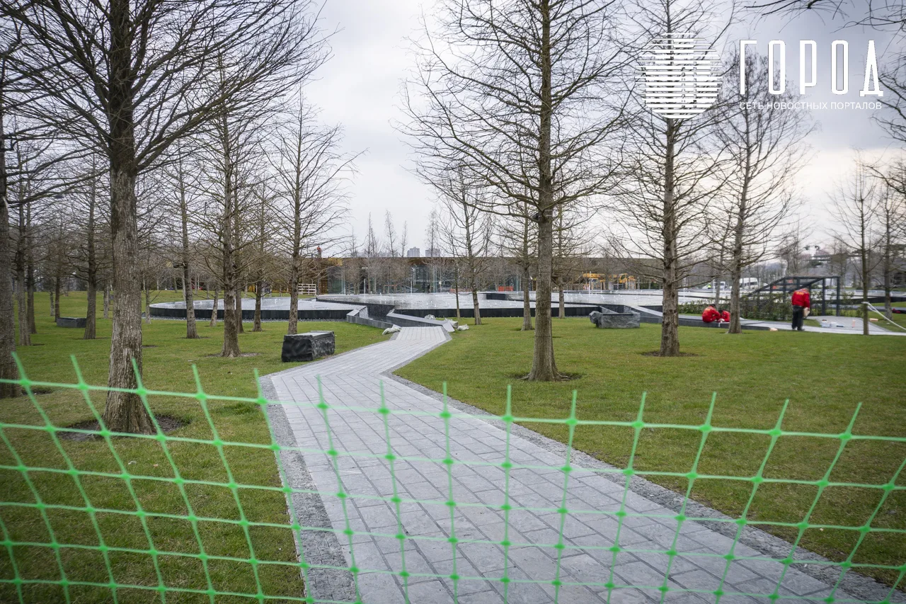 Ограждение новой локации парка "Краснодар"