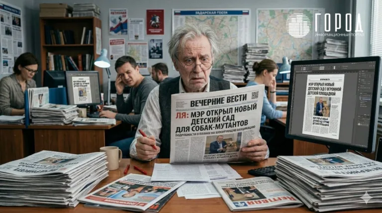 Новостной портал «Город» 1-го апреля заявляет: Современные СМИ – это очень смишно!