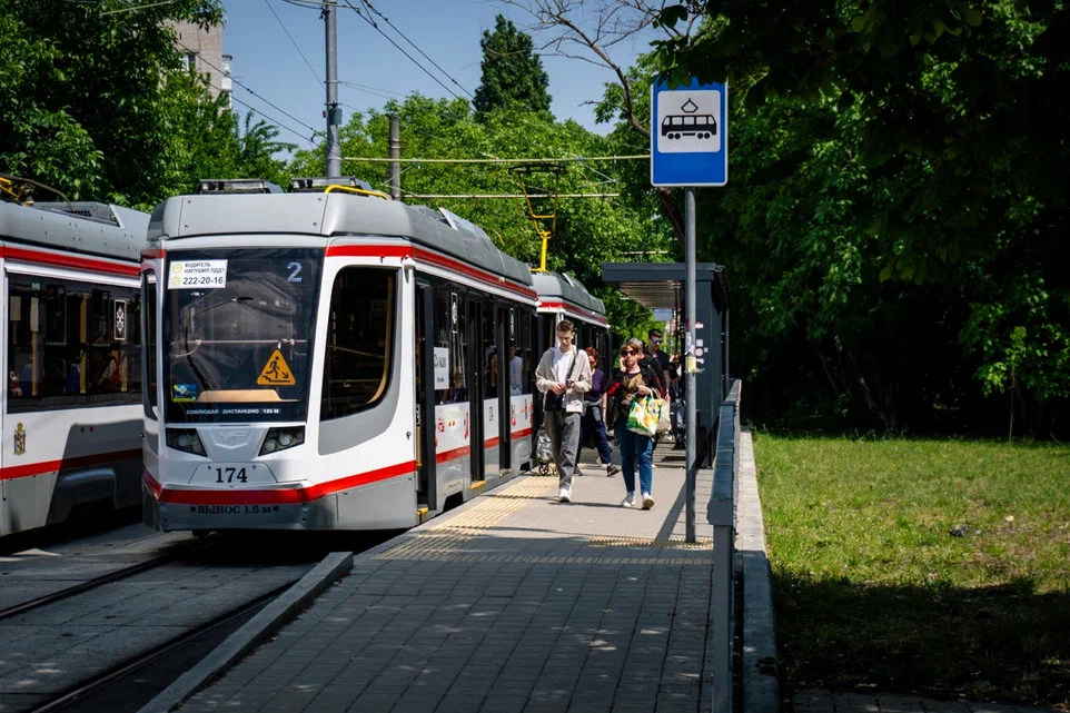 В Краснодаре представили проект трамвая в Россинский