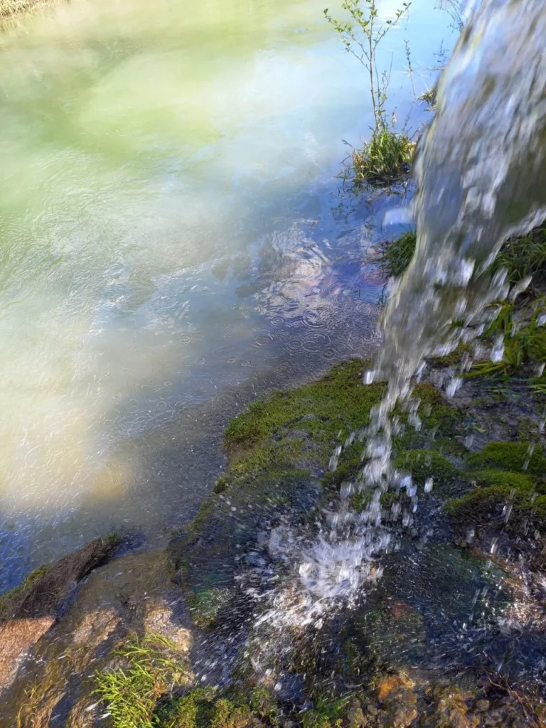 В реку Абин сливают нефтепродукты на границе Крымского и Абинского районов Краснодарского края 2