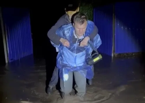 Жителей Кубани эвакуируют после затоплений и оползня