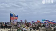 Вандалы осквернили могилы участников СВО на кладбище в Копанском Краснодара