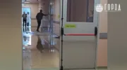 Затопило поликлинику в станице Павловской Краснодарского края