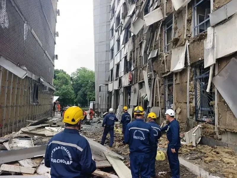 Пострадавший дом в Краснодаре