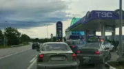 очередь на АЗС в Крыму 2