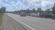 Очередь за бензином в Темрюском районе Краснодарского края 1