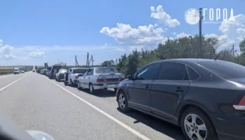 Очереди на АЗС за бензином в Краснодарском крае (2)