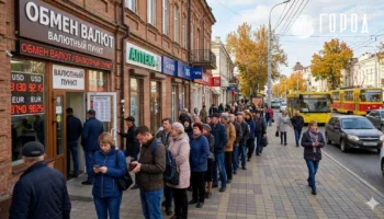 Россияне меняют рубли на доллары в ожидании девальвации