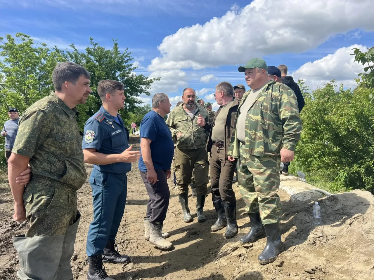 В Крымском районе Кубани эвакуируют население из-за паводка