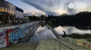 Затон Краснодара затопило водой (7)