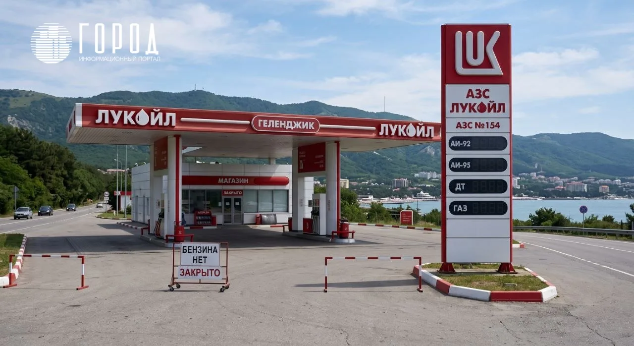 Бензин пропал с АЗС Геленджика