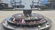 Дрон в Архипо-Осиповке убил 4 детей стихийный мемориал в Краснодаре