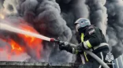 Пожар на складе в хуторе Ленина Краснодара главная