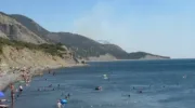 Заповедник Утриш горит под Анапой