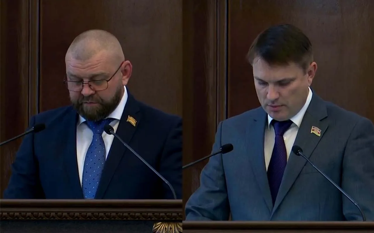 Депутаты Заксобрания Краснодарского края Денис Выпринцев и Владислав Граф_Колесник