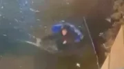 Краснодарцы провалились в яму во время ливня