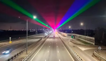Лазеры и световые лучи на М-4 Дон в Краснодаре
