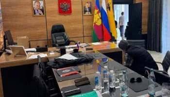 Обыск в кабинете мэра Новороссийска Андрея Кравченко