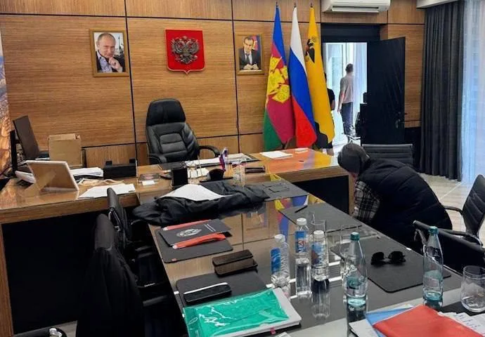 Обыск в кабинете мэра Новороссийска Андрея Кравченко