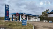 Пустые АЗС на трассе А 146 в Краснодарском крае (6)